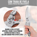 Tesoura Cozinha Corta Osso Multifuncional