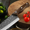 Faca Japonesa Shogun 3.5mm Fulltang Cabo Madeira + Bainha