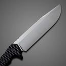 Faca Leonidas Sobrevivência 39cm Aço Z-Wear G10 + Bainha