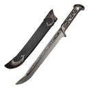 Adaga Thranduil O Hobbit Senhor dos Anéis Preta Réplica + Bainha Colecionável