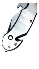 Canivete Atlas Prateado Inox Trava + Abridor