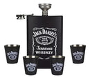 Kit Cantil Whisky 270ml + 4 Copos Shot Personalizado