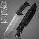 Faca Leonidas Sobrevivência 39cm Aço Z-Wear G10 + Bainha