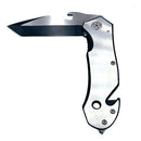 Canivete Atlas Prateado Inox Trava + Abridor