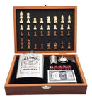 Kit Cantil 236ml + Copo + Xadrez com Baralho