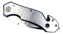 Canivete Atlas Prateado Inox Trava + Abridor