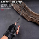 Faca Spartacus Reta Fulltang 7mm Espessura + Bainha