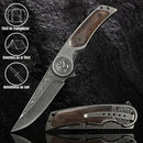 Canivete Fauna Gravuras Animais 22,5cm Aço Inox
