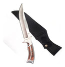 Faca Caça Vercingetorix Luxo Fulltang Inox 28cm