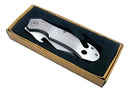 Canivete Atlas Prateado Inox Trava + Abridor