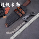 Faca Spartacus Reta Fulltang 7mm Espessura + Bainha