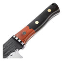 Faca Samurai 4mm Dorso Madeira Fulltang Box Luxo