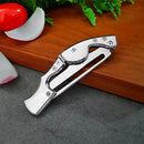 Mini Canivete Inox Dobrável Bolso EDC