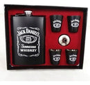Kit Cantil Whisky 270ml + 4 Copos Shot Personalizado