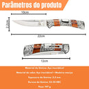 Canivete Gaulês Dobrável Aço A3159-M