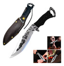 Faca Ronin Fulltang Manganês Caça Sobrevivência + Bainha