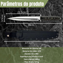 Faca Arjuna Caça Fulltang 38cm Aço A8 6mm Cabo G10 + Kydex