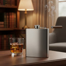 Cantil Bolso Aço Inox 210ml Whisky