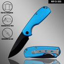 Mini Canivete Manual 15,5cm Liga Alumínio + Clip