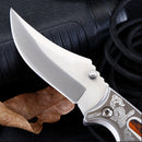 Canivete Silver Wood Tribal C/ Clip Cinto