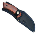 Faca Tanto Black Fulltang Madeira + Bainha