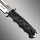 Faca Arjuna Caça Fulltang 38cm Aço A8 6mm Cabo G10 + Kydex