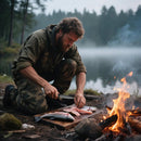 Mini Faca EDC Phantom Aço 8cr13mov Cabo G10 + Kydex