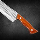 Faca Chef Escoffier Fulltang 32cm Aço Inoxidável + Bainha Couro