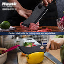 Faca Ninja Negro Fulltang Aço Cabo Madeira