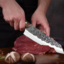 Faca Japonesa Shogun 3.5mm Fulltang Cabo Madeira + Bainha