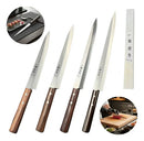 Faca Sashimi Takeda Cabo Sândalo Aço Inox 5Cr13Mov