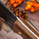 Faca Japonesa Artesanal Fulltang 4mm Cabo Madeira
