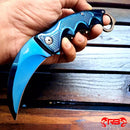 Faca Curva Blue Clip Aço