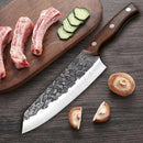 Faca Japonesa Shogun 3.5mm Fulltang Cabo Madeira + Bainha