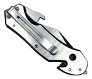 Canivete Atlas Prateado Inox Trava + Abridor