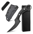 Faca Bastinelli Draco Fulltang Preto D2 G10 + Kydex