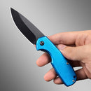 Mini Canivete Manual 15,5cm Liga Alumínio + Clip