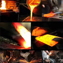 Faca Cozinha Lâmina Removível Cabo Madeira + Bainha Couro