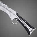 Facão Azteca Mini Machete Liso Aço Inoxidável