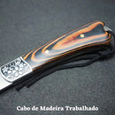 Machado Lobo Berserker Aço Afiado com Bainha