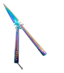 Canivete Borboleta Fade Aço Inox Lâmina 9cm