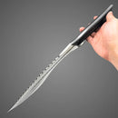 Facão Azteca Mini Machete Liso Aço Inoxidável