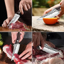 Faca Cozinha Artesanal Bocuse Aço Inoxidável + Bainha