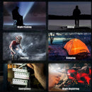 Lanterna Mini Glare COB Chaveiro Pingente