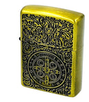 Isqueiro Lighter Cruz São Bento Constantine Dourado