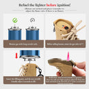 Isqueiro Bota Recarregável Butano