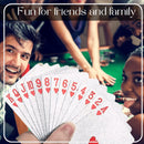 Kit 2 Baralhos MinyMix Plástico À Prova D'água 54 Cartas