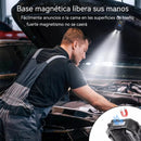 Mini Lanterna Chaveiro Recarregável Tricolor