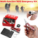 Kit Sobrevivência SOS Alicate Cartão Multifunção Pederneira
