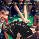 Kit 3 Baralhos Dollar Black Poker Truco